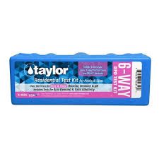 Taylor Pool &amp; Spa Test Kit – OTO/Phenol Red, 6-Way