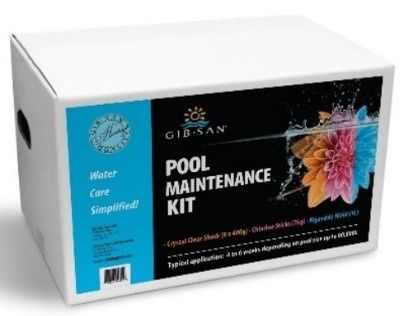 Gib-San Pool Maintenance Chemical Kit