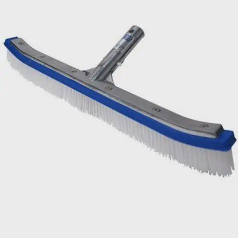 18" Poly Bristle Metal Back Wall Brush