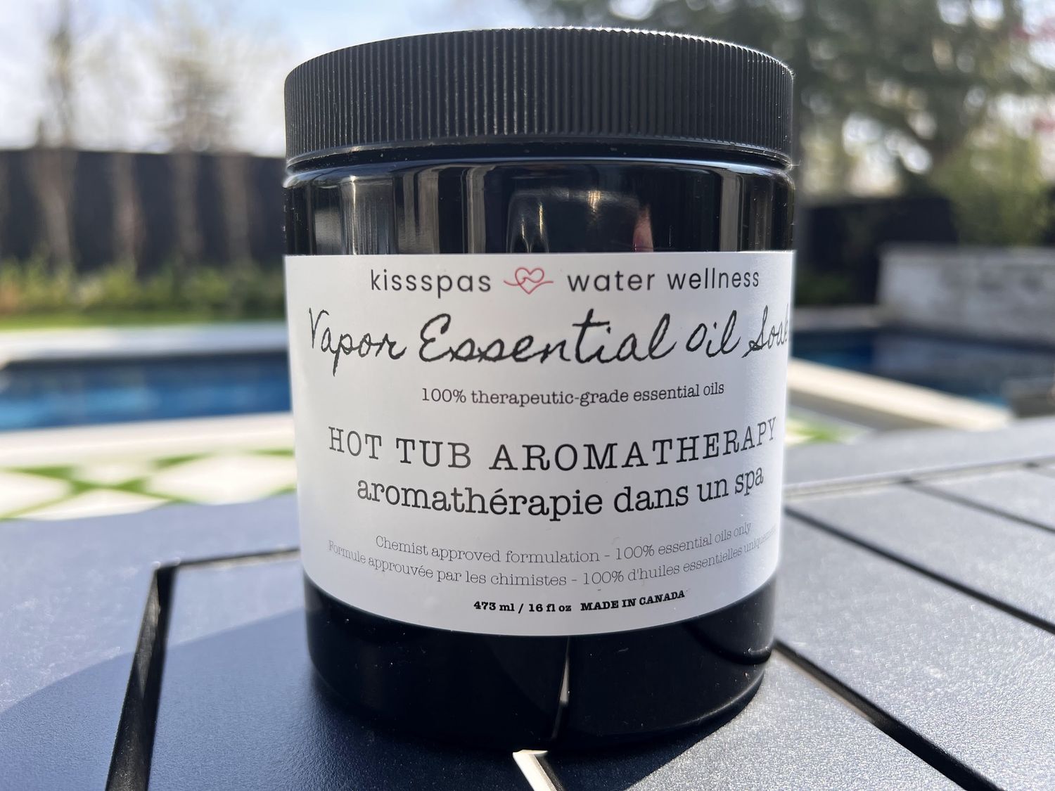 KissSpas Vapor Essential Oil Soak 16 oz