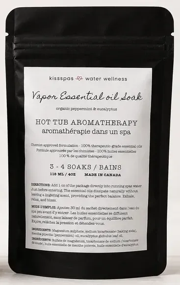 KissSpas Vapor Essential Oilsoak 4 oz