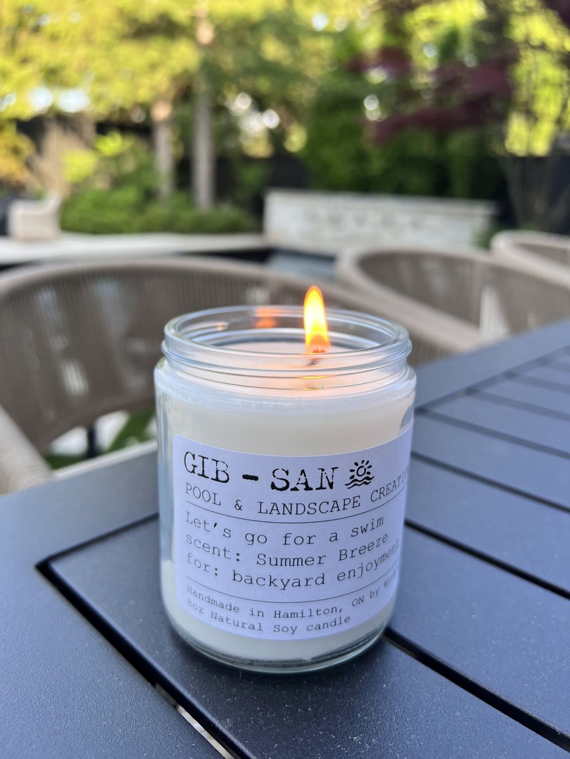 8oz Summer Breeze Candle (Gib-San)