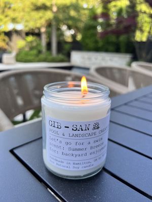 8oz Summer Breeze Candle (Gib-San)