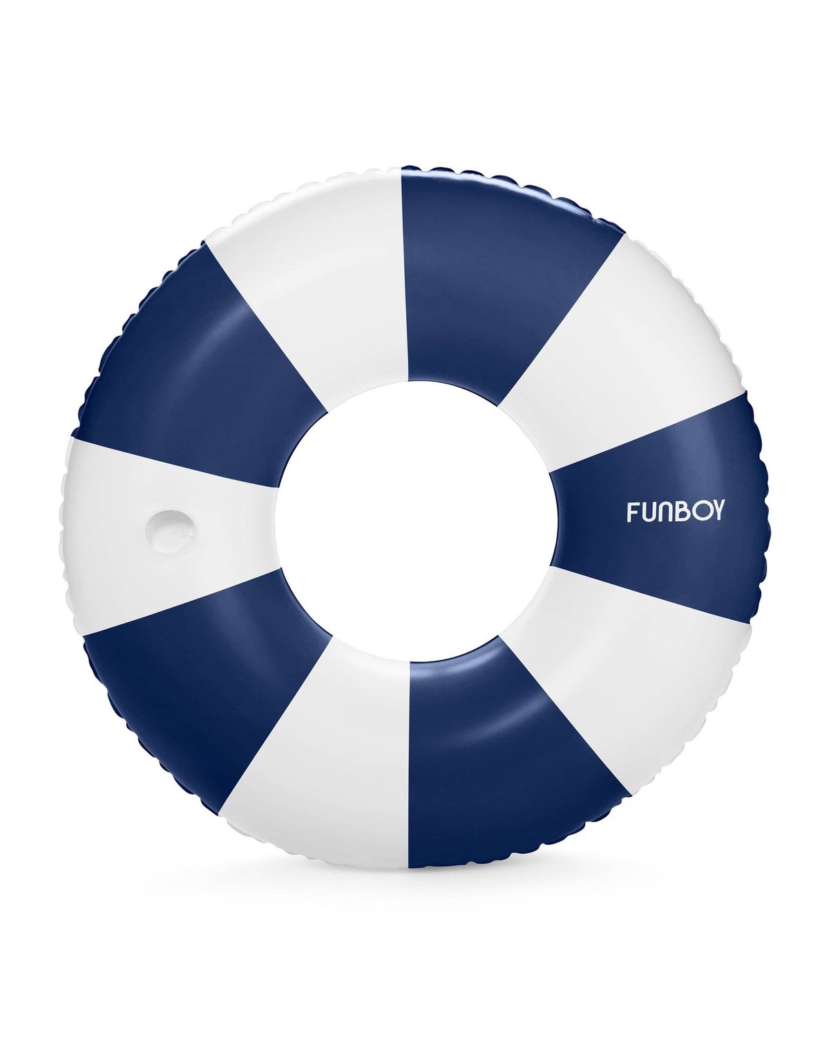 Funboy Navy Vintage Stripe Tube Float