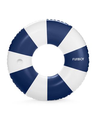 Funboy Navy Vintage Stripe Tube Float