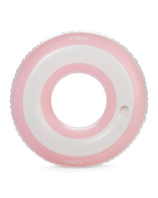 Funboy Pink Striped Tube Float