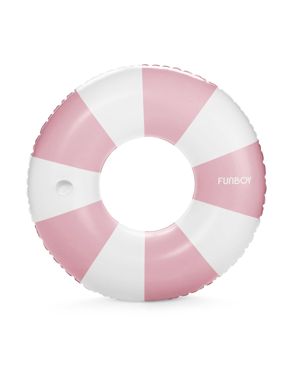 Funboy Pink Vintage Stripe Tube Float