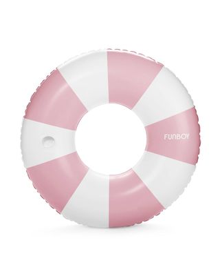 Funboy Pink Vintage Stripe Tube Float