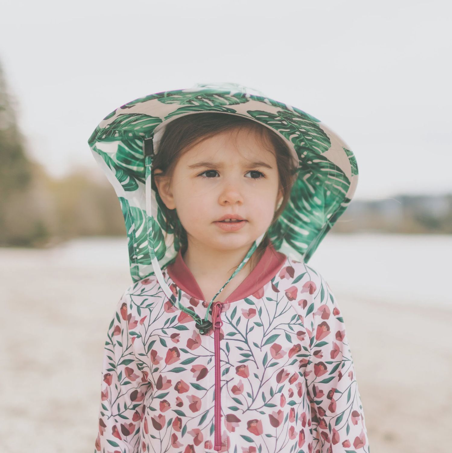 Leaf Childs Sunhat Wide Brim 1 yr - 3yrs