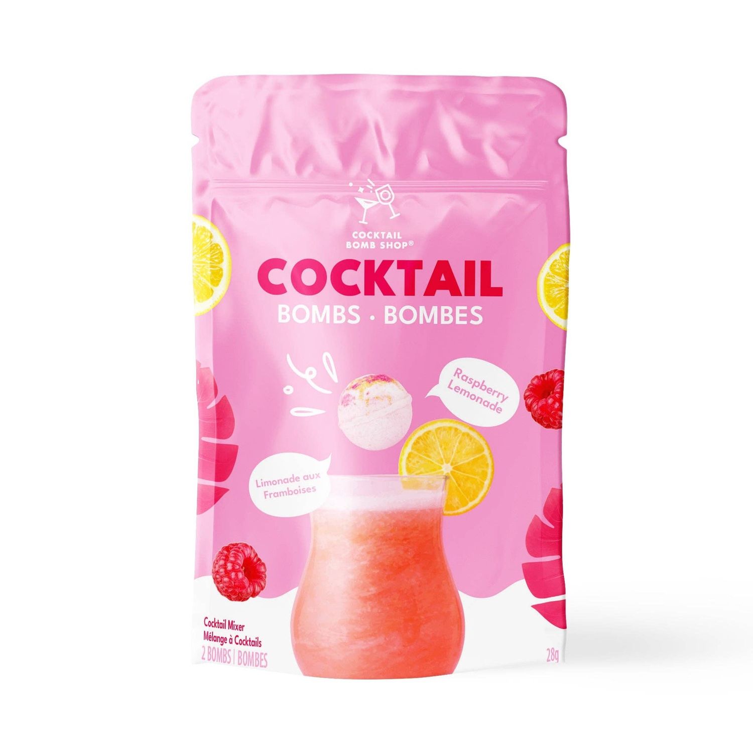 RASPBERRY LEMONADE Drink Bomb (2 PACK)