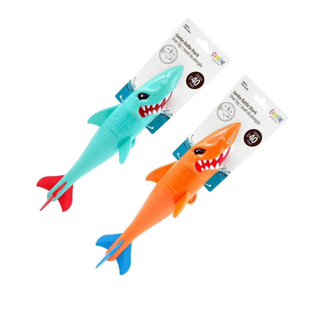 Assort18" Jumbo Battle Shark Dive Toy