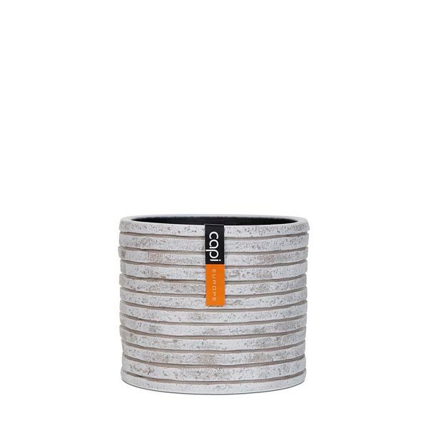  Indoor - Vase Cylinder Row, Color: Ivory, Size: 12cm x 11cm