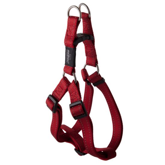 Utility - Harness - Step-In (26-40&quot;), Color: Red, Size: X-Large