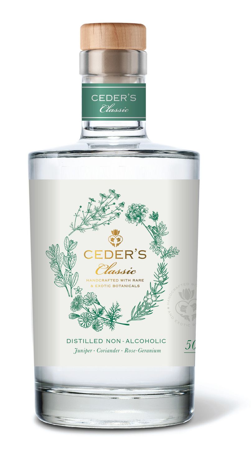 Ceder&#39;s - Distilled Non-Alcoholic Spirit , Flavour: Classic -Juniper, Coriander &amp; Rose