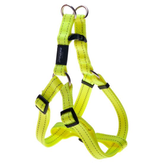 Utility - Harness - Step-In (10-15"), Color: Dayglo, Size: Small