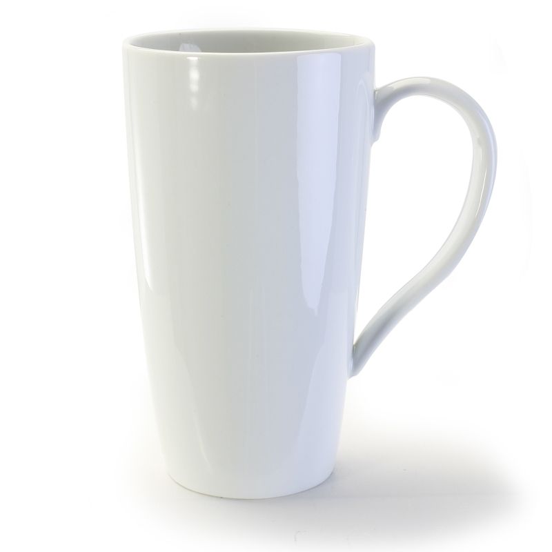 Bia - Mug White, Size: 15 oz, Variety: Latte