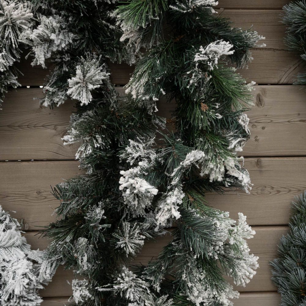 Dinsmore Garland Green Frosted, Size: TIPS 102 - l180xd25cm