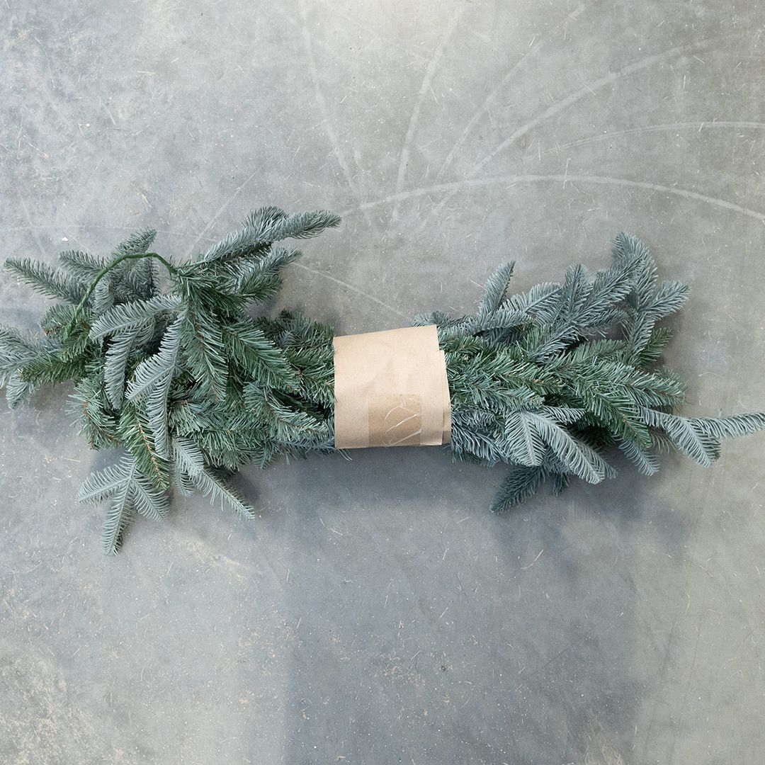 Abies Nordmann - Garland, Color: Blue, Size: 180cm