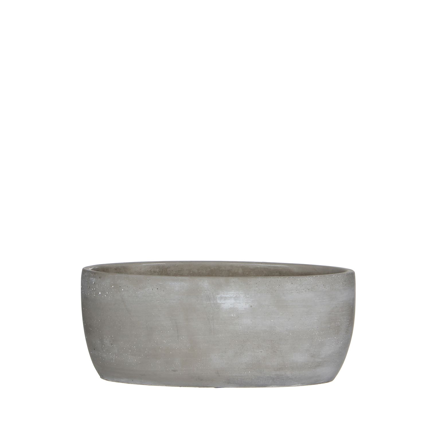 Cliff Pot - Beige, Size: l25xw13.5xh10cm, Variety: Oval