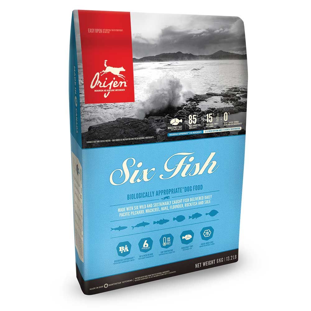 Orijen - Six Fish - Dog, Size: 2kg