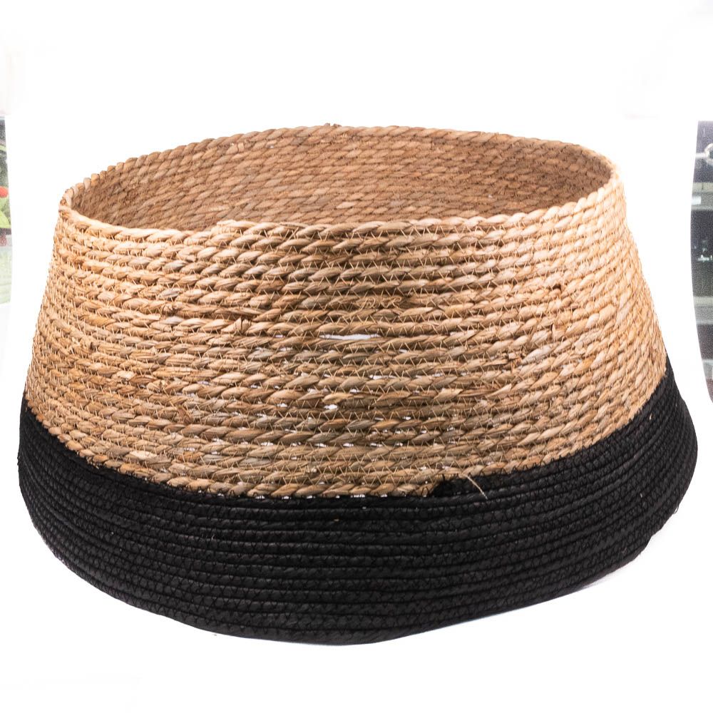 Woven Treeskirt, Color: Black, Size: h26xd58cm