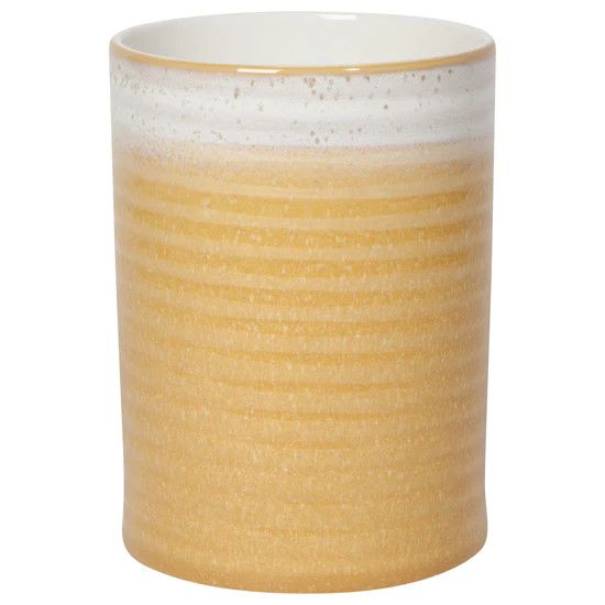 Danica - Crock, Color: Reactive Mineral Ochre, Size: 4.5x4.5x6