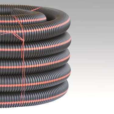 Weeping Tile (Drainline) Non-Perforated 4&#39;&#39; - 100&#39; Roll