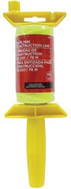 Task Construction Line Reel - Yellow 250FT