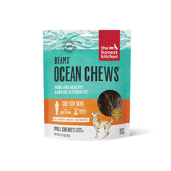 HK Dog Beams Ocean Chews Cod Fish Skins