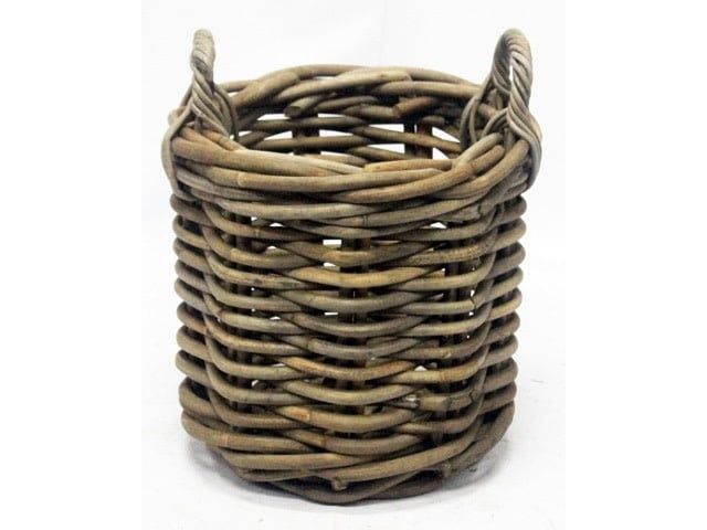 Log Basket Grey