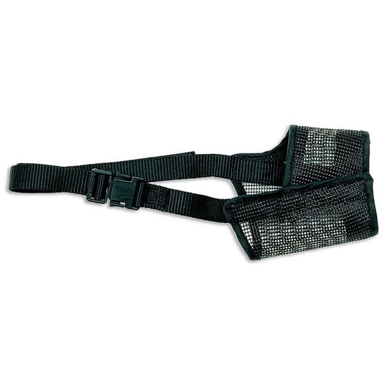 Best Fit Adjustable Mesh Muzzle Black