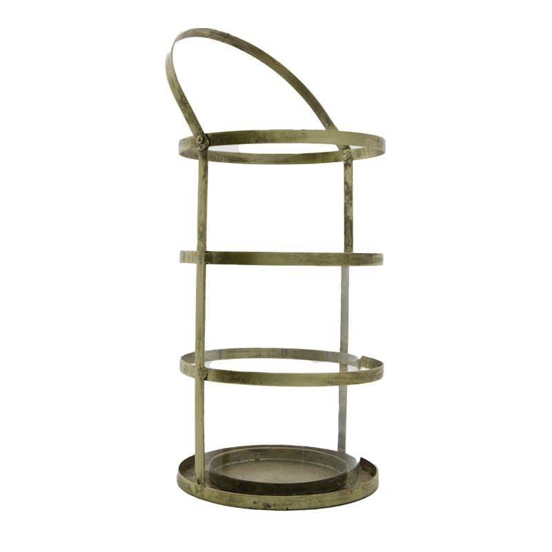 Lantern Metal with Glass