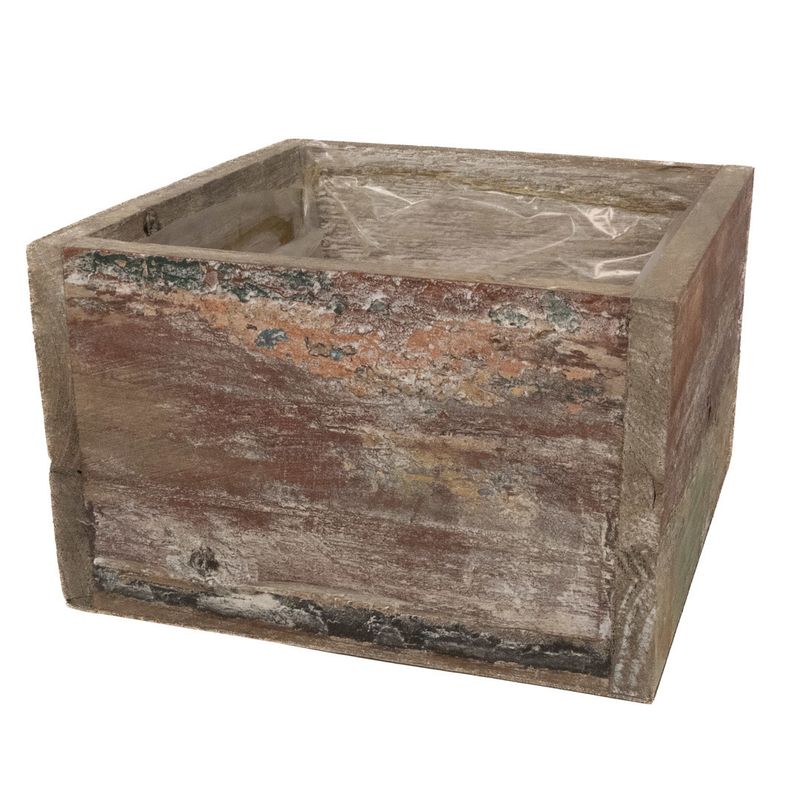 Planter - Reclaimed Wood Look