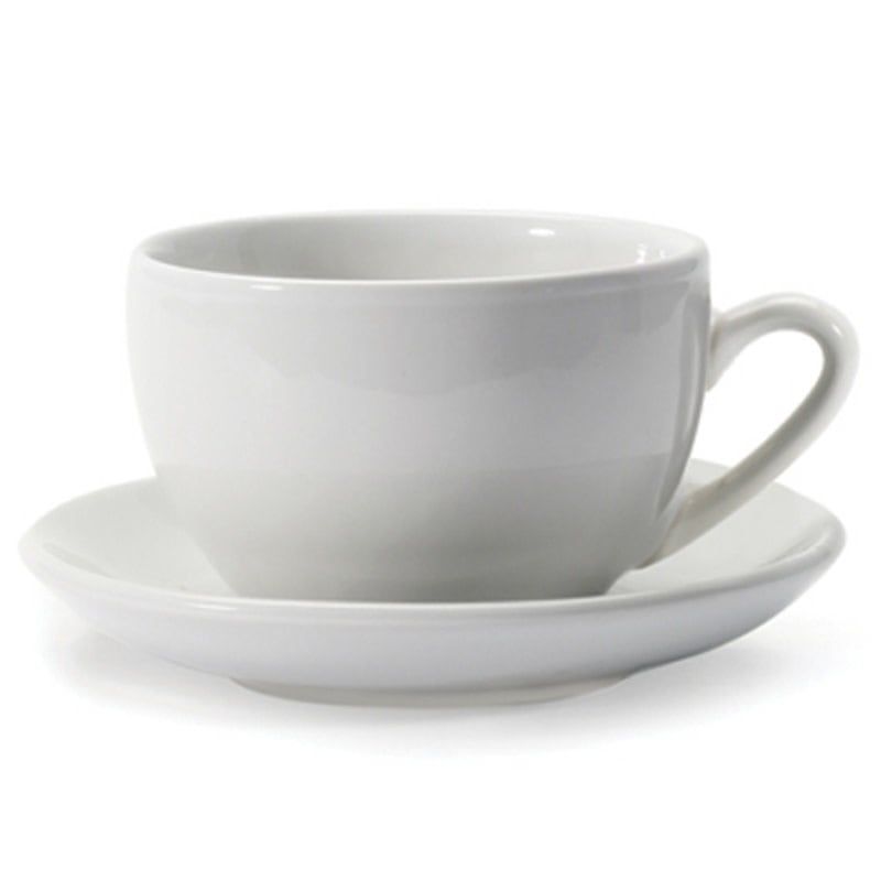Danesco - Jumbo Cup &amp; Saucer - White