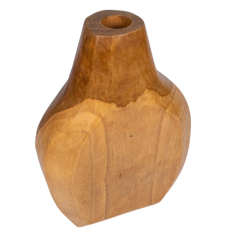Vase Oiled Teak