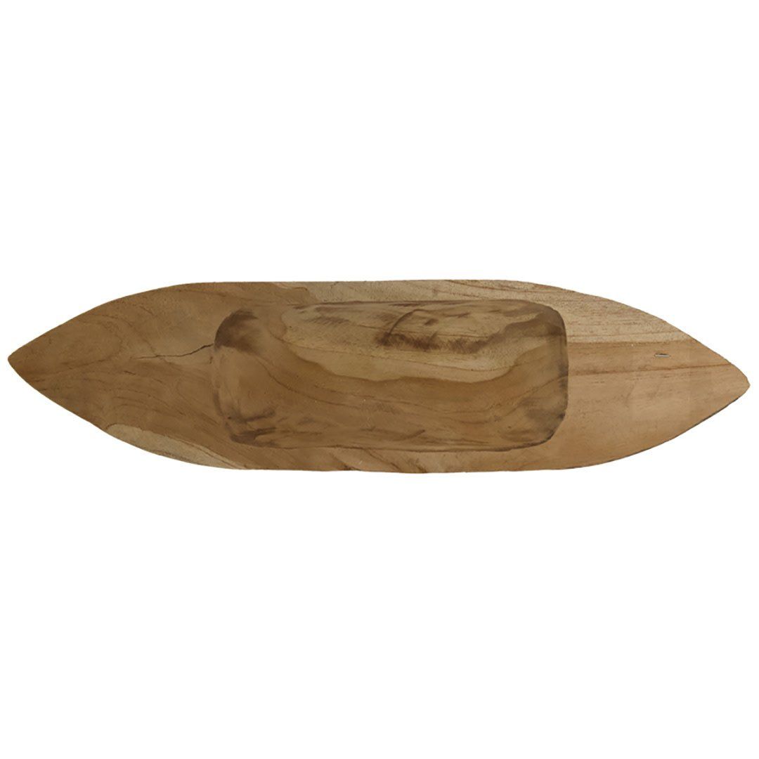Teak boat bowl 50cm