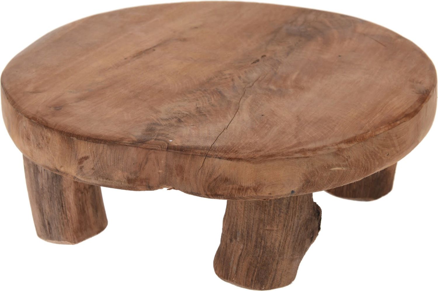 Table Teak Dia 20Xh7Cm