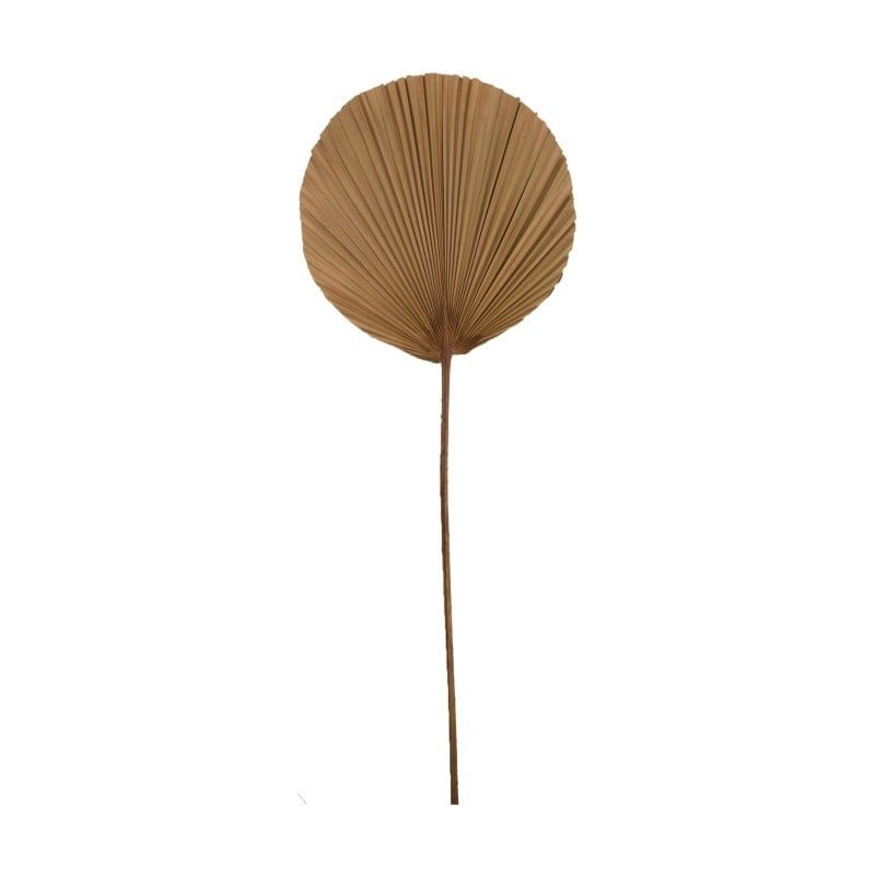 Palm Leaf Nature Round