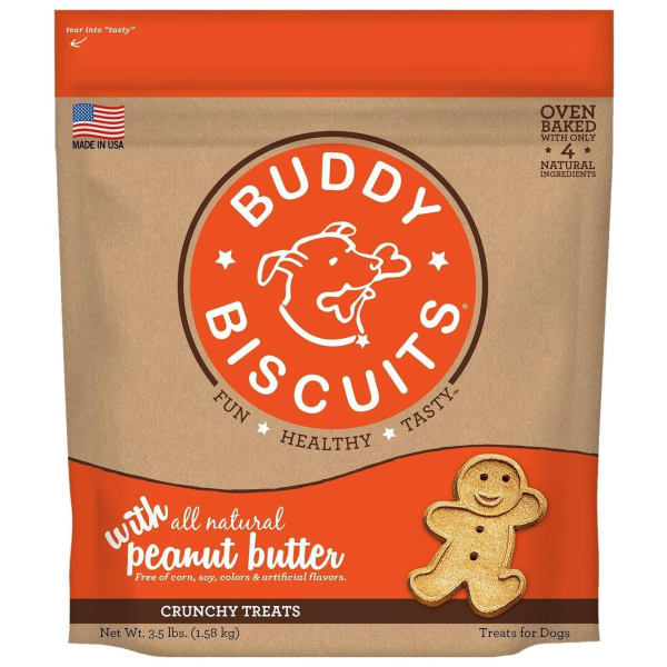 BB Oven-Baked Crunchy Treats Peanut Butter 3.5 lb