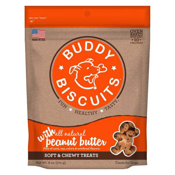 BB Soft &amp; Chewy Treats Peanut Butter 6oz