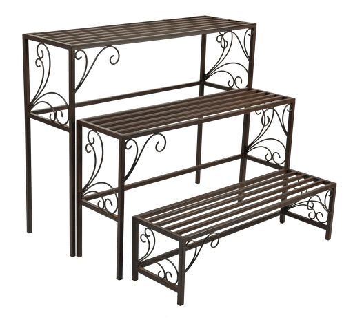 Pacific Rim - Rectangular Nesting Plant Stands