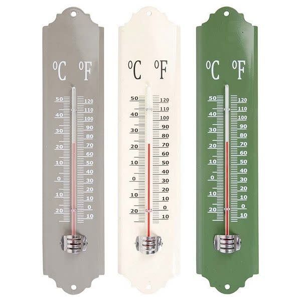 Metal Thermometer Metal - 3 Assorted