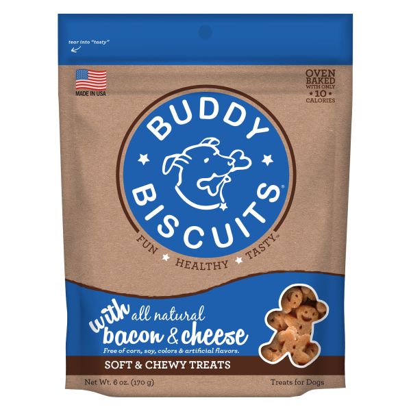 BB Soft &amp; Chewy Treats Bac&amp;Cheese 6 oz