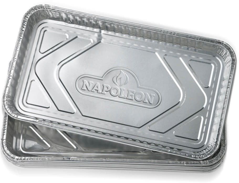 Napoleon - Large Disposable Grease Drip Trays (14&quot; x 8&quot;) - Pack of 5