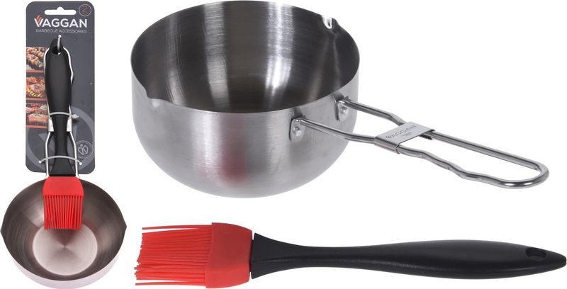 Sauce Pan With Brush