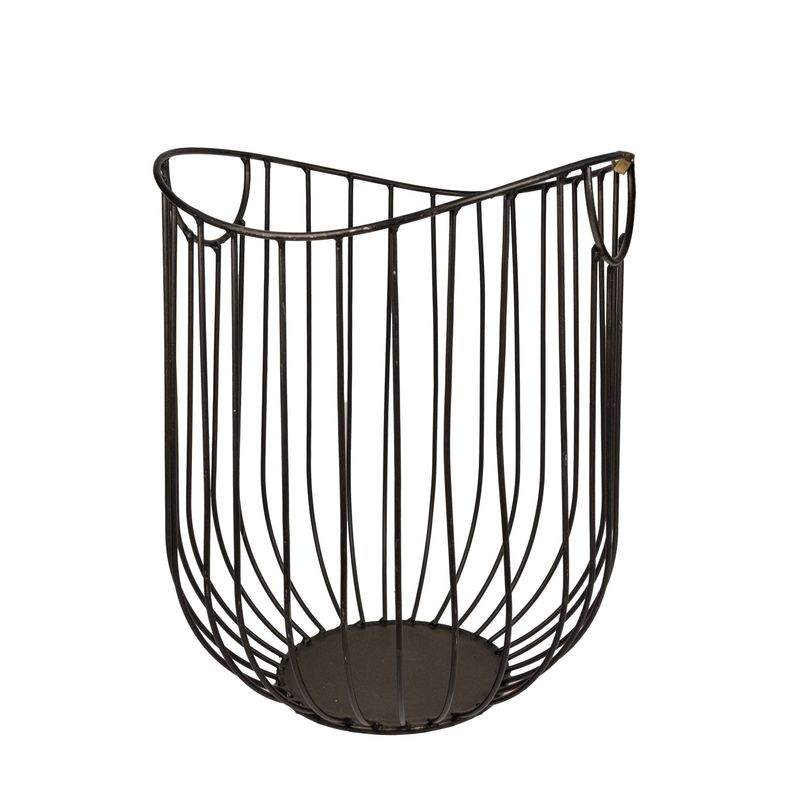 Basket Metal - Wire - Black