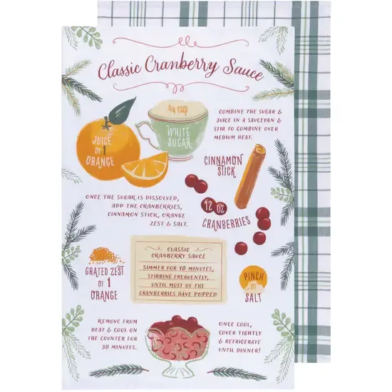 Danica - Tea Towel Cotton 28x18 Set of 2