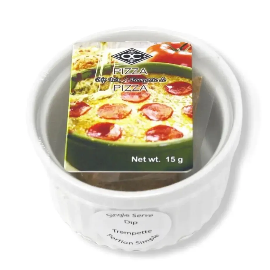 Hot Party Dip Mix in Ramekin