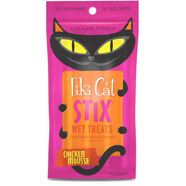 Tiki Cat - Chicken Stix Tubes 6pk  50% OFF Expiring soon  Final Sale