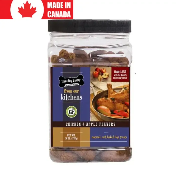 Soft Baked GF Chicken &amp; Apple Treats 25 oz